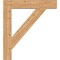 Ekena Millwork Traditional Block Smooth Bracket, Western Red Cedar, 5 1/2"W x 36"D x 40"H BKT06X36X40TRA05SWR - alternate 4